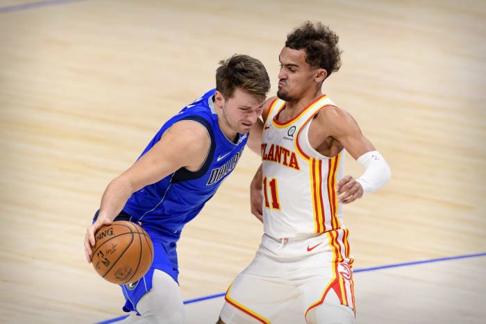 Luka Doncic, Dallas Mavericks, Trae Young